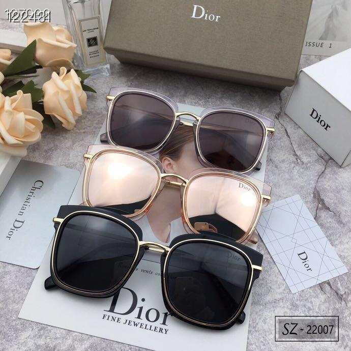 DIOR-迪奧 2019新款 太陽鏡 減輕強光負擔 遮擋有害光線防輻射 出行旅遊必備品 22007  lly1114